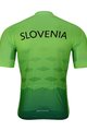 BONAVELO Cyklistický dres s krátkým rukávem - SLOVENIA 2022 - zelená