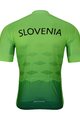 BONAVELO Cyklistický krátký dres a krátké kalhoty - SLOVENIA 2022 - modrá/zelená