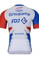 BONAVELO Cyklistický dres s krátkým rukávem - GROUPAMA FDJ 2022 - červená/bílá/modrá