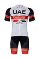 BONAVELO Cyklistický krátký dres a krátké kalhoty - UAE 2022 - bílá/černá