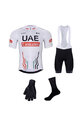 BONAVELO Cyklistický mega set - UAE 2024 - bílá/černá/červená