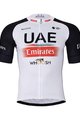 BONAVELO Cyklistický dres s krátkým rukávem - UAE 2023 - bílá/červená/černá