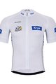 BONAVELO Cyklistický dres s krátkým rukávem - TOUR DE FRANCE 2025 - bílá