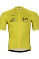 BONAVELO Cyklistický krátký dres a krátké kalhoty - TOUR DE FRANCE 2024 - černá/žlutá