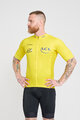 BONAVELO Cyklistický dres s krátkým rukávem - TOUR DE FRANCE 2024 - žlutá