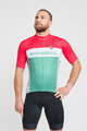 BONAVELO Cyklistický dres s krátkým rukávem - HUNGARY - bílá/červená/zelená