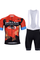 BONAVELO Cyklistický krátký dres a krátké kalhoty - B.VICTORIOUS 2023 - červená/černá