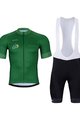 BONAVELO Cyklistický krátký dres a krátké kalhoty - TOUR DE FRANCE 2024 - černá/zelená