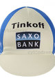 BONAVELO Cyklistická čepice - TINKOFF SAXO - modrá/bílá