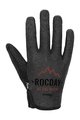 ROCDAY Cyklistické rukavice dlouhoprsté - FLOW - červená/černá