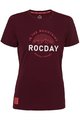ROCDAY Cyklistický dres s krátkým rukávem - MONTY LADY - bordó
