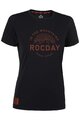 ROCDAY Cyklistický dres s krátkým rukávem - MONTY LADY - červená/černá