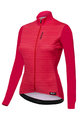 SANTINI Cyklistický dres s dlouhým rukávem zimní - SCIA LADY WINTER - červená