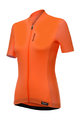 SANTINI Cyklistický dres s krátkým rukávem - SCIA LADY - oranžová