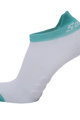 Santini Cyklistické ponožky kotníkové - CLASSE - světle modrá/bílá