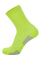 SANTINI Cyklistické ponožky klasické - ORIGINE - žlutá