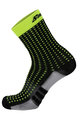 SANTINI Cyklistické ponožky klasické - ORIGINE - žlutá/černá