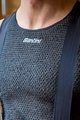 SANTINI Cyklistické triko s krátkým rukávem - ALPHA - černá