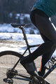 SANTINI Cyklistické kalhoty dlouhé s laclem - VEGA GRIDO WINTER - šedá/černá