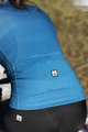 SANTINI Cyklistický dres s dlouhým rukávem zimní - COLORE LADY WINTER - modrá