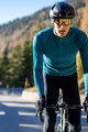 SANTINI Cyklistický dres s dlouhým rukávem zimní - COLORE PURO WINTER - zelená