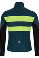 SANTINI Cyklistická zimní bunda a kalhoty - COLORE BENGAL WINTER - modrá/černá