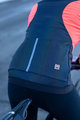 SANTINI Cyklistická zateplená bunda - CORAL BENGAL LADY - růžová