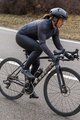 SANTINI Cyklistický dres s dlouhým rukávem zimní - COLORE PURO LADY - černá