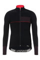 SANTINI Cyklistický dres s dlouhým rukávem zimní - VEGA 2.0 WINTER - červená/černá
