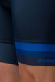 SANTINI Cyklistické kalhoty krátké s laclem - LA VUELTA 2021 - modrá