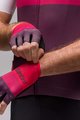 SANTINI Cyklistické rukavice krátkoprsté - LA VUELTA 2021 - červená