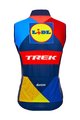 SANTINI Cyklistická vesta - LIDL TREK 2024 - červená/modrá/žlutá