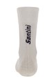 SANTINI Cyklistické ponožky klasické - LIDL TREK 2024 - bílá