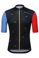 SANTINI Cyklistický dres s krátkým rukávem - LA VUELTA 2018 - modrá/černá/červená