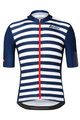 SANTINI Cyklistický dres s krátkým rukávem - LA VUELTA 2018 - bílá/modrá
