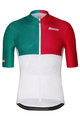 SANTINI Cyklistický dres s krátkým rukávem - LA VUELTA 2018 - bílá/modrá/červená