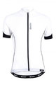 SANTINI Cyklistický dres s krátkým rukávem - ORA - černá/bílá