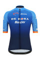 SANTINI Cyklistický dres s krátkým rukávem - DE ROSA 2019 - modrá