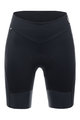 SANTINI Cyklistické kalhoty krátké bez laclu - ALBA WINTER - černá