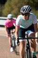 SANTINI Cyklistický dres s krátkým rukávem - GIADA POP LADY - bílá/růžová/světle modrá