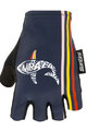 SANTINI Cyklistické rukavice krátkoprsté - NIBALI - modrá