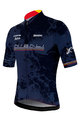 SANTINI Cyklistický dres s krátkým rukávem - NIBALI - modrá