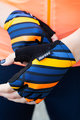SANTINI Cyklistické rukavice krátkoprsté - RAGGIO - žlutá/modrá