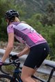 SANTINI Cyklistické kalhoty krátké bez laclu - PRO ALBA LADY - černá