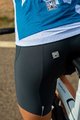 SANTINI Cyklistické kalhoty krátké bez laclu - PRO ALBA LADY - šedá