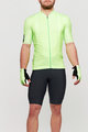 SANTINI Cyklistický krátký dres a krátké kalhoty - COLORE - zelená/černá