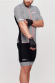 SANTINI Cyklistický dres s krátkým rukávem - KARMA KITE - bílá/černá