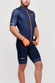 SANTINI Cyklistický dres s krátkým rukávem - KARMA KITE - modrá