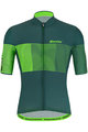 SANTINI Cyklistický dres s krátkým rukávem - TONO FRECCIA - zelená