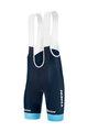 SANTINI Cyklistické kalhoty krátké s laclem - TREK TFR XC 2021 - modrá